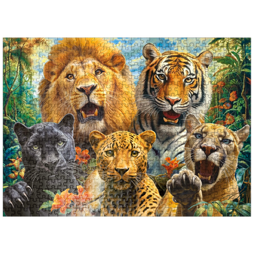 puzzleplate Selfies of Wildcats 500 Jigsaw Puzzle