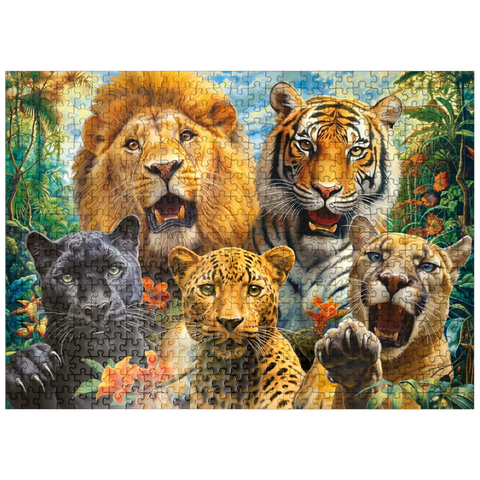 puzzleplate Selfies of Wildcats 500 Jigsaw Puzzle