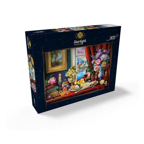 Still Life With Wine 500 Jigsaw Puzzle box view2