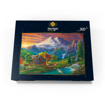 Elbrus at Sunset 500 Jigsaw Puzzle box view3