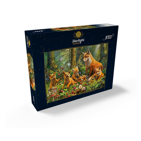 Fox Family 1000 Jigsaw Puzzle box view2