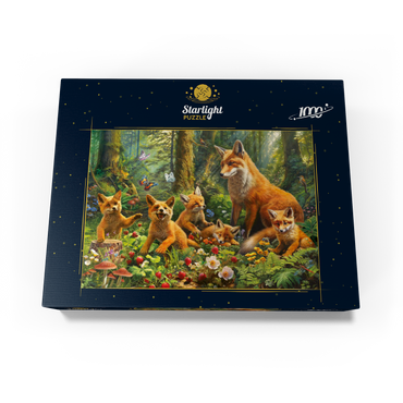 Fox Family 1000 Jigsaw Puzzle box view3