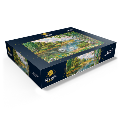 Village Landscape 1000 Jigsaw Puzzle box view1