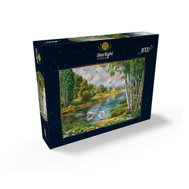 Village Landscape 1000 Jigsaw Puzzle box view2