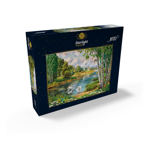 Village Landscape 1000 Jigsaw Puzzle box view2