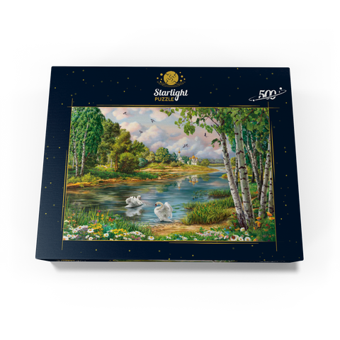 Village Landscape 500 Jigsaw Puzzle box view3