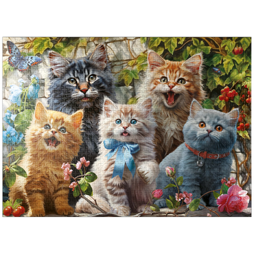 puzzleplate Kitten Selfie 1000 Jigsaw Puzzle