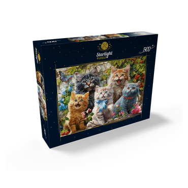 Kitten Selfie 500 Jigsaw Puzzle box view2