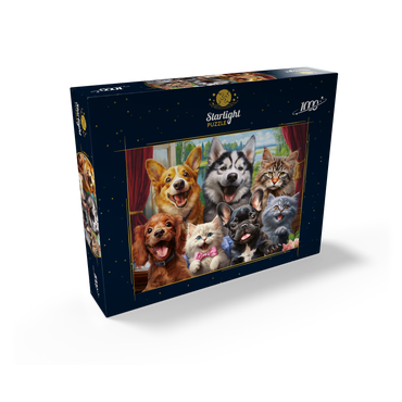 Furry Friends Selfie 1000 Jigsaw Puzzle box view2