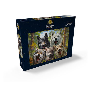 Wolf Selfie 1000 Jigsaw Puzzle box view2