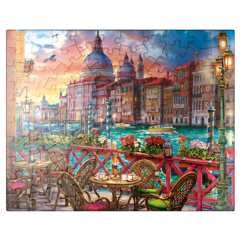 puzzleplate View of Santa Maria della Salute 100 Jigsaw Puzzle