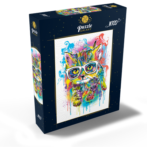 Kitten Soft Eyes 1000 Jigsaw Puzzle box view2