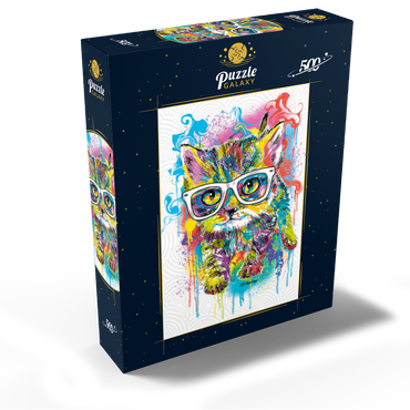 Kitten Soft Eyes 500 Jigsaw Puzzle box view2