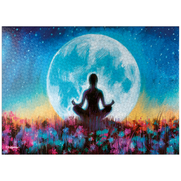 puzzleplate Yoga Moon 1000 Jigsaw Puzzle