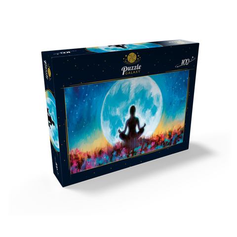 Yoga Moon 100 Jigsaw Puzzle box view2