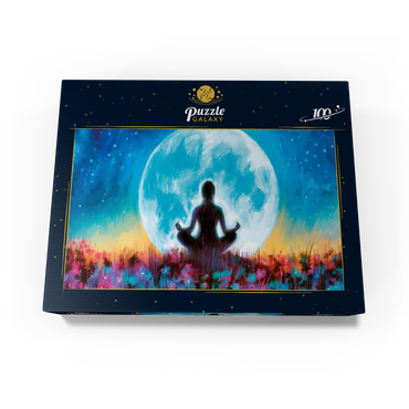 Yoga Moon 100 Jigsaw Puzzle box view3