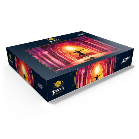 Yoga Sunrise 1000 Jigsaw Puzzle box view1