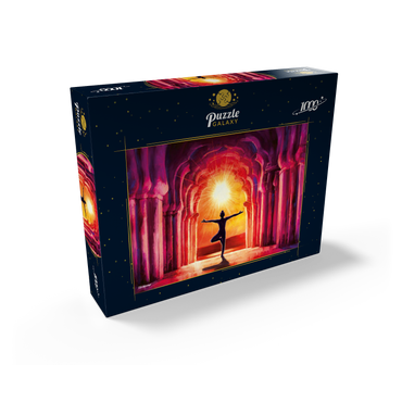 Yoga Sunrise 1000 Jigsaw Puzzle box view2