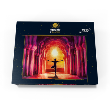 Yoga Sunrise 1000 Jigsaw Puzzle box view3