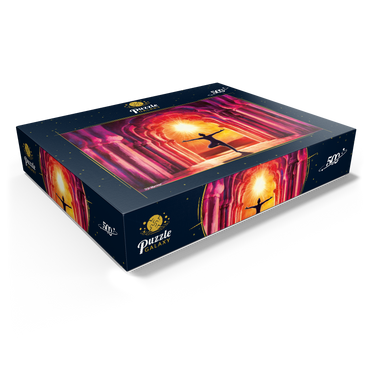 Yoga Sunrise 500 Jigsaw Puzzle box view1