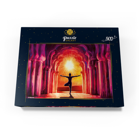 Yoga Sunrise 500 Jigsaw Puzzle box view3