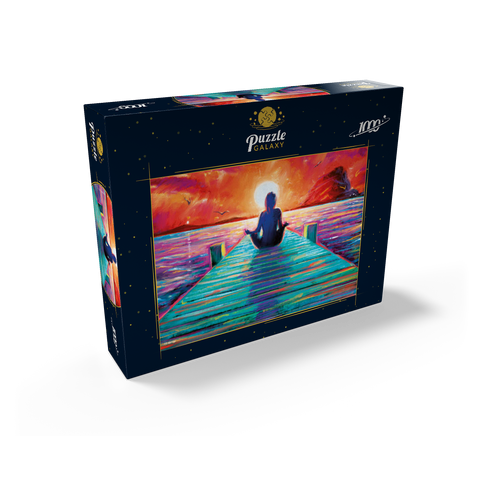 Yoga on the Dock 1000 Jigsaw Puzzle box view2