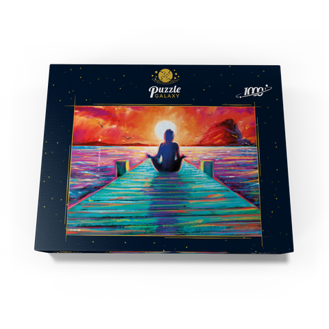 Yoga on the Dock 1000 Jigsaw Puzzle box view3