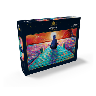 Yoga on the Dock 100 Jigsaw Puzzle box view2