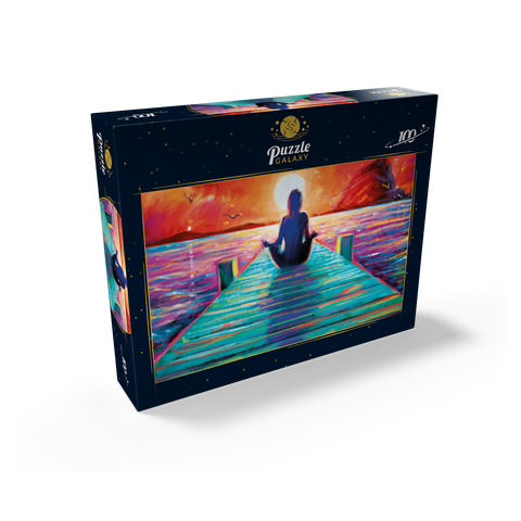 Yoga on the Dock 100 Jigsaw Puzzle box view2