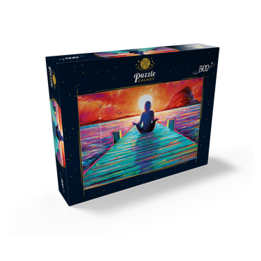 Yoga on the Dock 500 Jigsaw Puzzle box view2