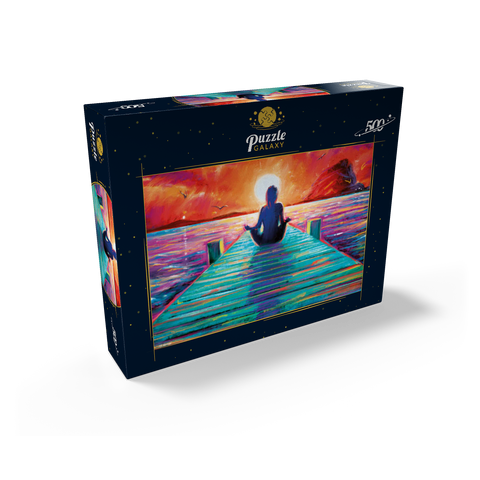 Yoga on the Dock 500 Jigsaw Puzzle box view2