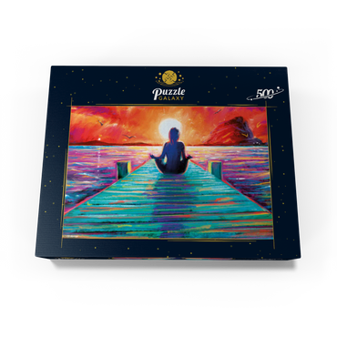 Yoga on the Dock 500 Jigsaw Puzzle box view3