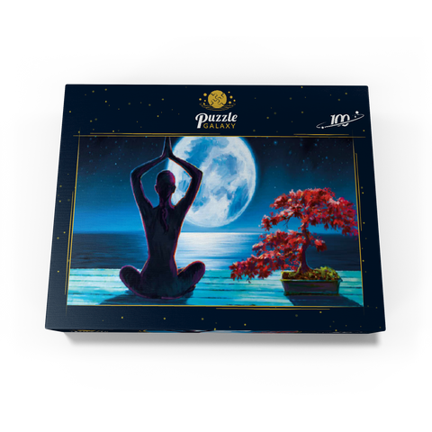 Yoga with the Ocean 100 Jigsaw Puzzle box view3