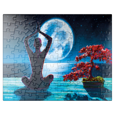 puzzleplate Yoga with the Ocean 100 Jigsaw Puzzle