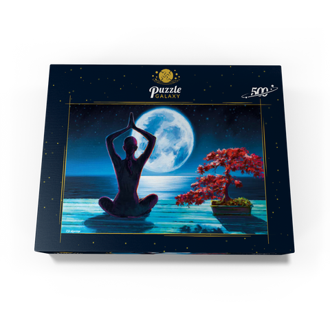 Yoga with the Ocean 500 Jigsaw Puzzle box view3