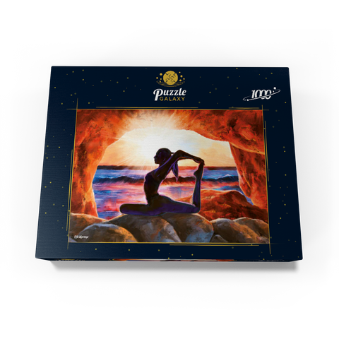 Yoga on the Rocks 1000 Jigsaw Puzzle box view3