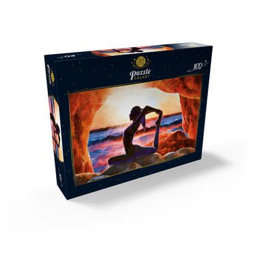 Yoga on the Rocks 100 Jigsaw Puzzle box view2