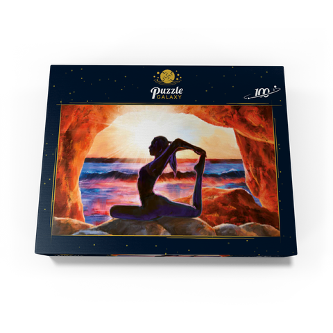 Yoga on the Rocks 100 Jigsaw Puzzle box view3