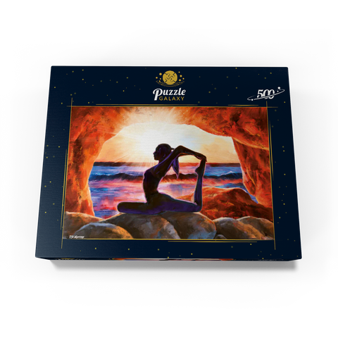 Yoga on the Rocks 500 Jigsaw Puzzle box view3