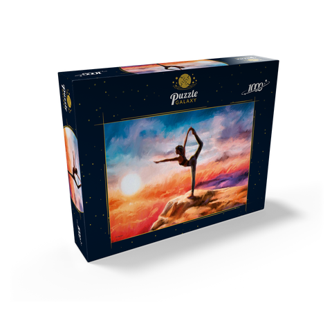 Mountain Yoga 1000 Jigsaw Puzzle box view2