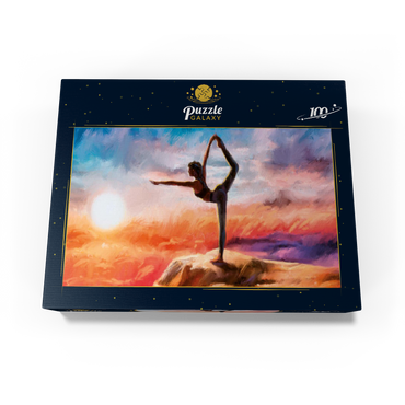 Mountain Yoga 100 Jigsaw Puzzle box view3