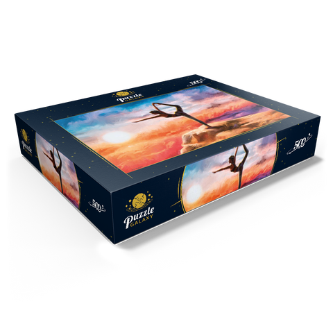 Mountain Yoga 500 Jigsaw Puzzle box view1