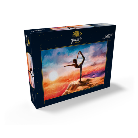 Mountain Yoga 500 Jigsaw Puzzle box view2