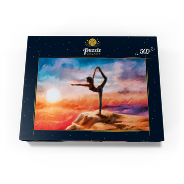 Mountain Yoga 500 Jigsaw Puzzle box view3