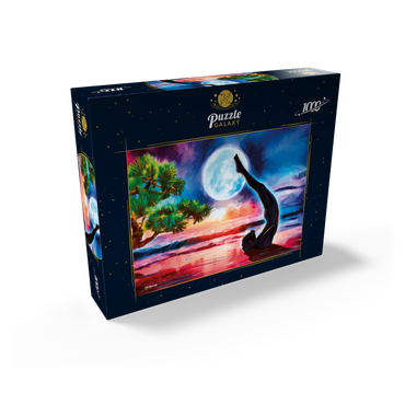 Yoga on the beach 1000 Jigsaw Puzzle box view2