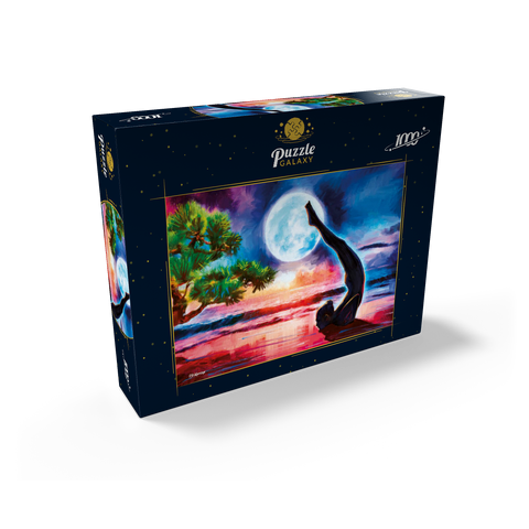 Yoga on the beach 1000 Jigsaw Puzzle box view2