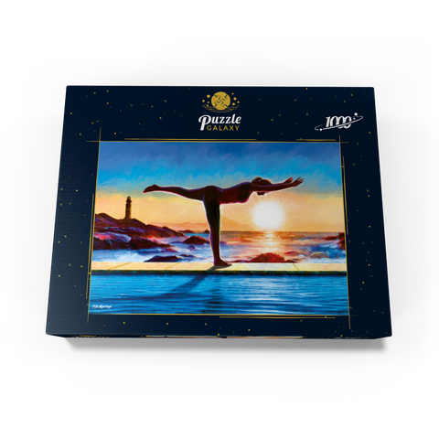 Yoga by the Water 1000 Jigsaw Puzzle box view3