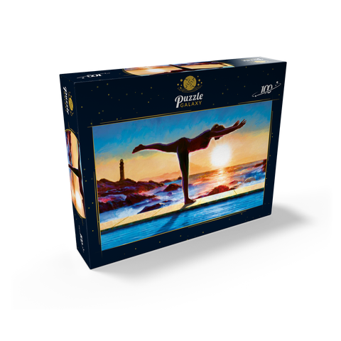 Yoga by the Water 100 Jigsaw Puzzle box view2