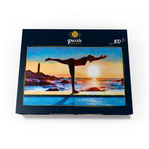 Yoga by the Water 100 Jigsaw Puzzle box view3