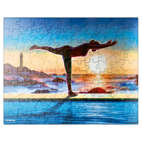 puzzleplate Yoga by the Water 100 Jigsaw Puzzle